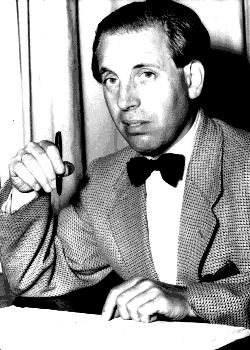 Portret van Lex van Delden, omstreeks 1953